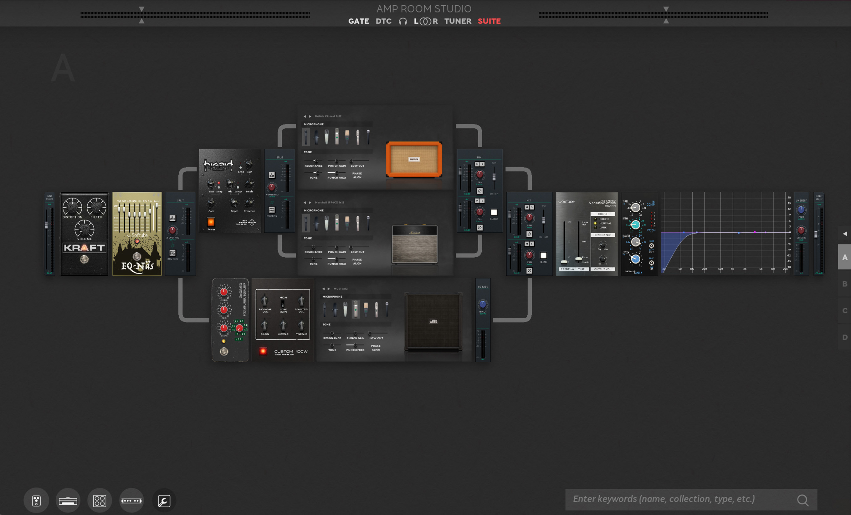 Softube vintage 2024 amp room