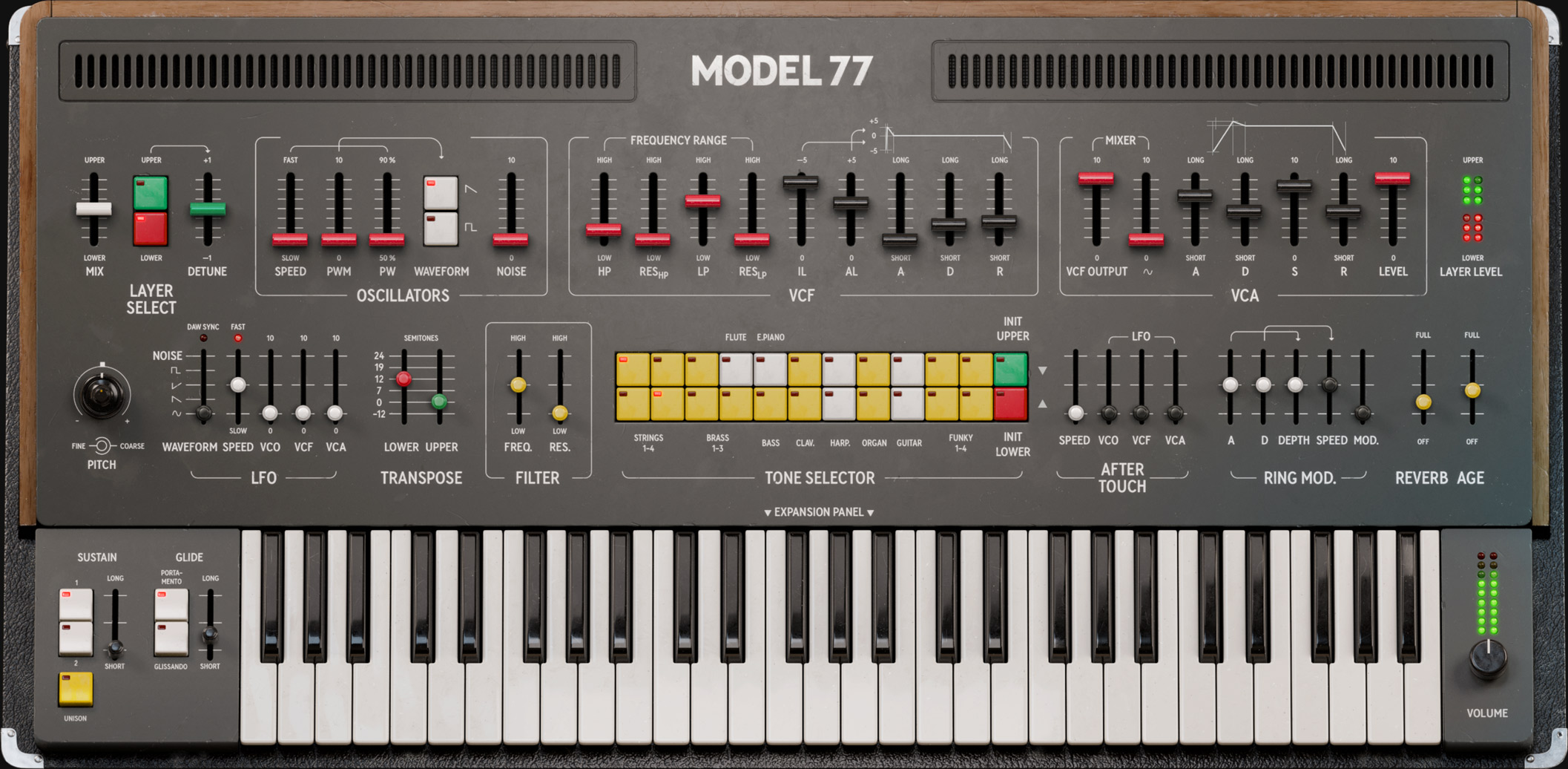 Model 77 Dual Layer Synth product image