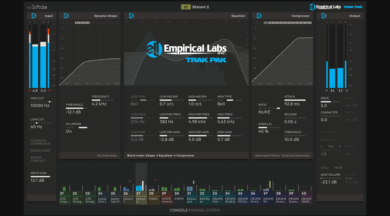 Empirical Labs Trak Pak for Console 1 product image