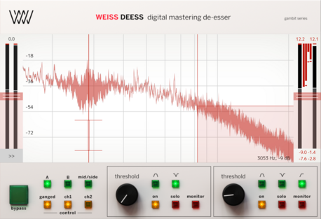 Softube Weiss Deess 自然な歯擦音コントロール
