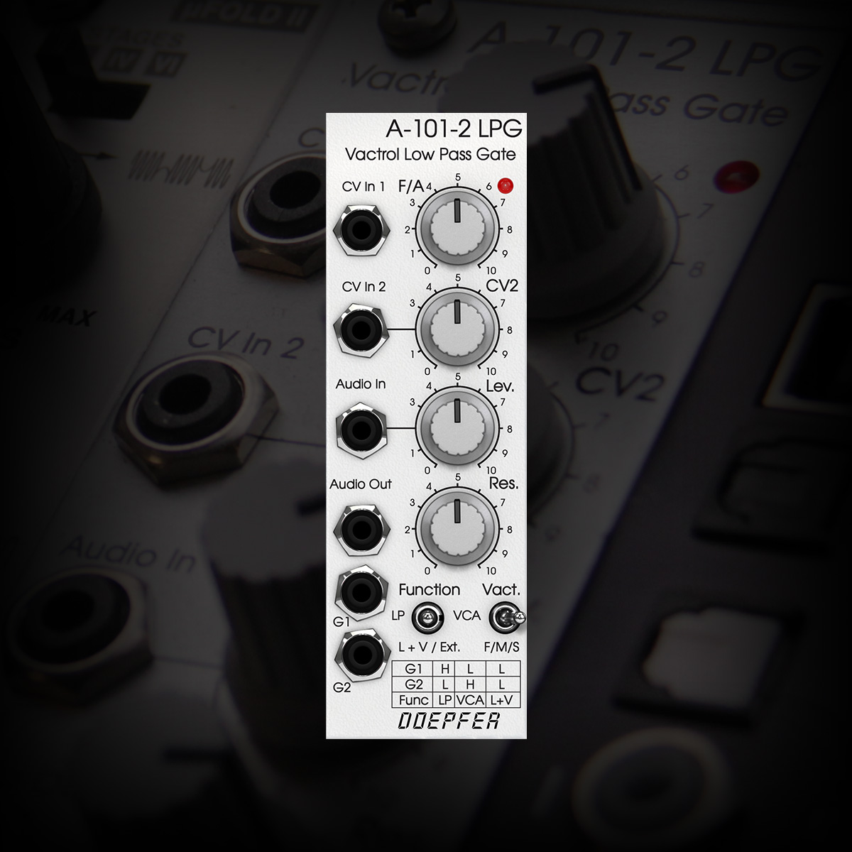 Doepfer A-101-2 Vactrol LPG - Softube