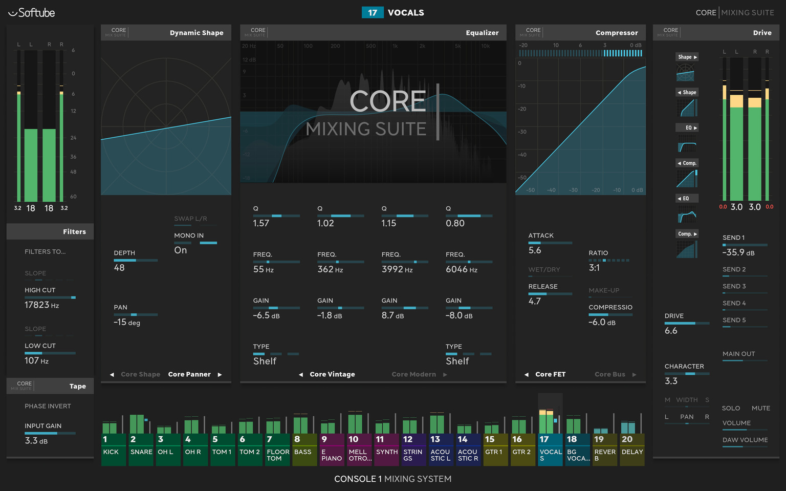 Console 1 Core Mixing Suite product image