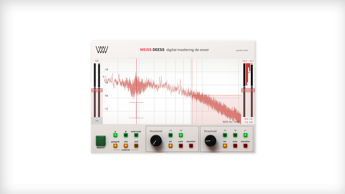 Softube Weiss Deess 制作中にも使える低レイテンシー