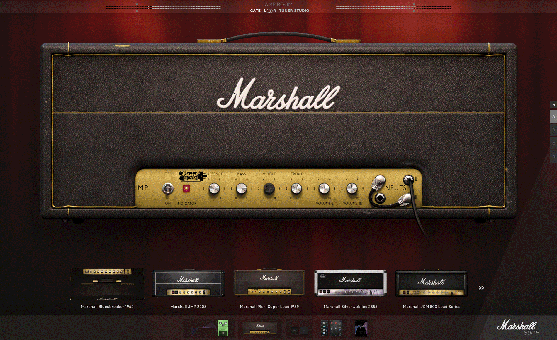 Amp Room Marshall Suite