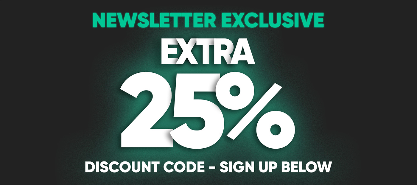 Extra 20% off for newsletter subscribers
