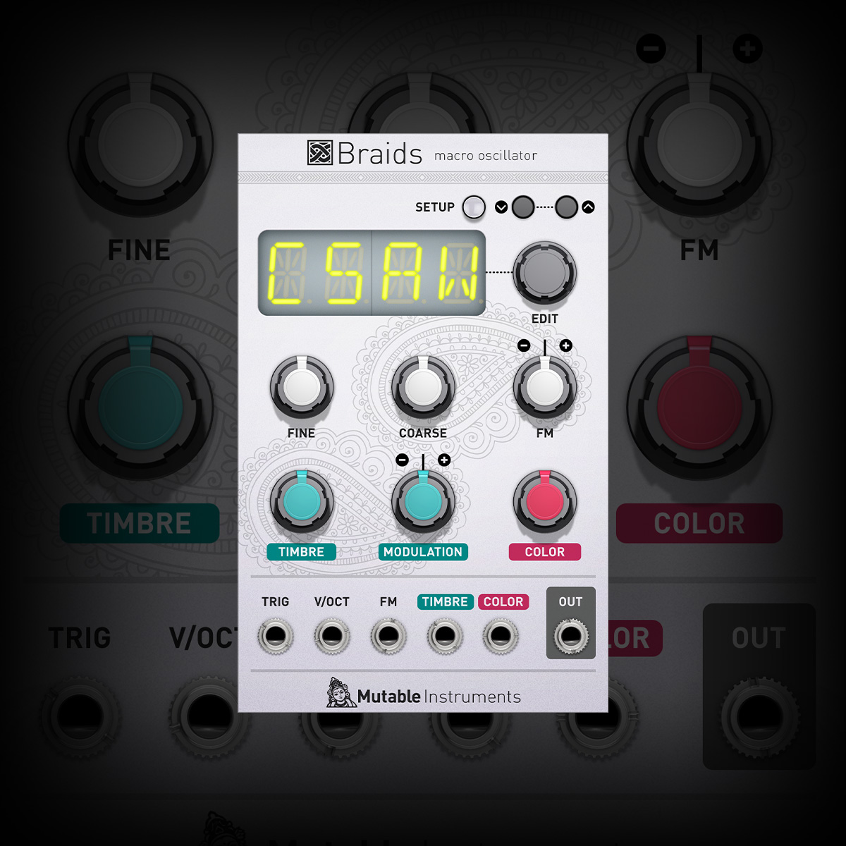 S*f様 [未使用] Mutable Instruments Plaits Mutable Instruments Plaits—Clockface Modular