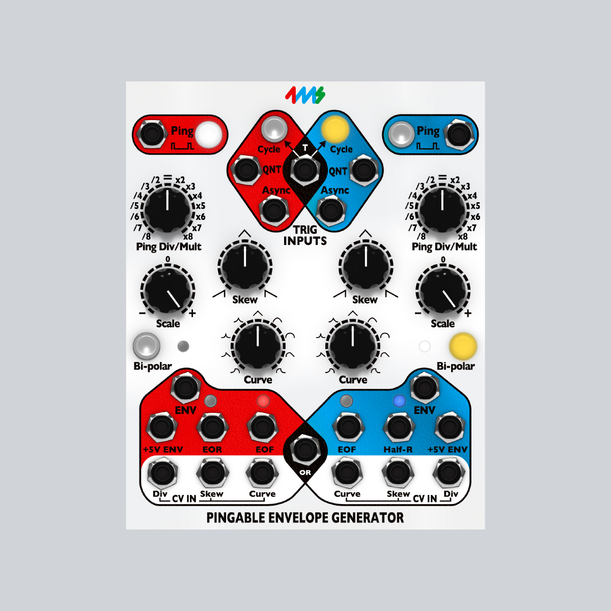 【4ms】 Pingable Envelope Generator 4ms Pingable Envelope Generator (PEG) - Softube
