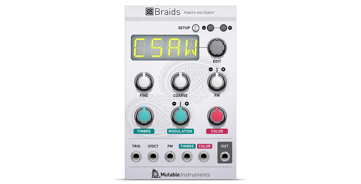 Mutable Instruments Braids product image