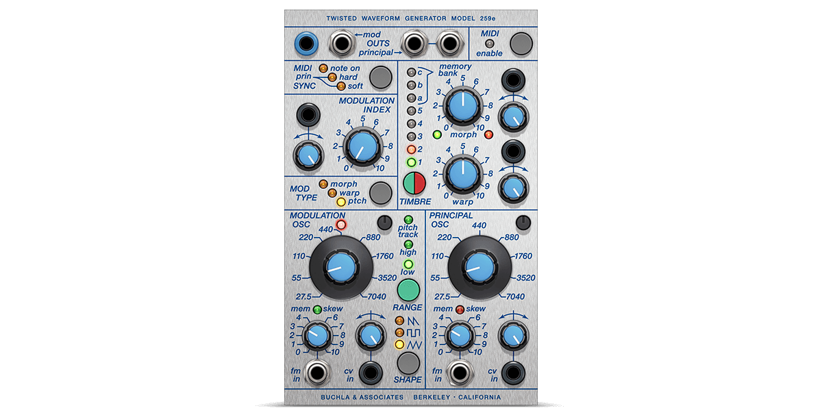 Buchla 259e Twisted Waveform Generator product image