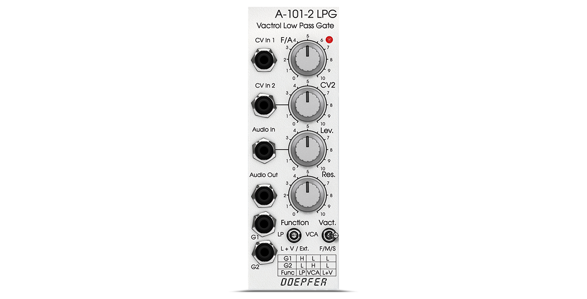 Doepfer A-101-2 Vactrol LPG product image