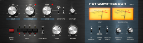 Softube FET Compressor Mk II FETらしい速い反応とパンチ