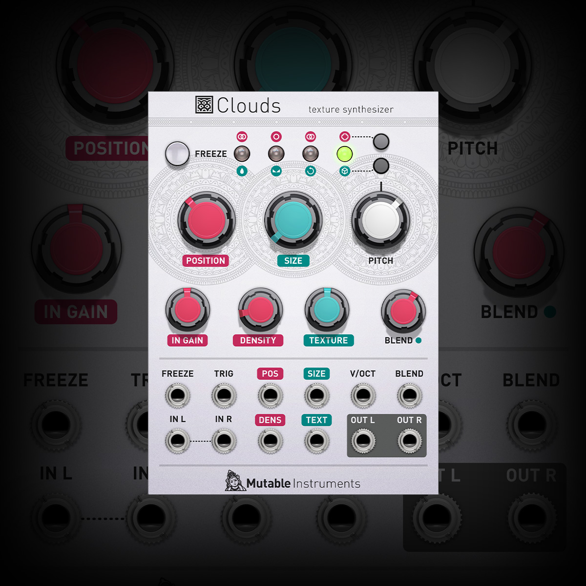 鍵盤楽器 Clouds texture synthesizer Mutable Instruments Clouds - Softube