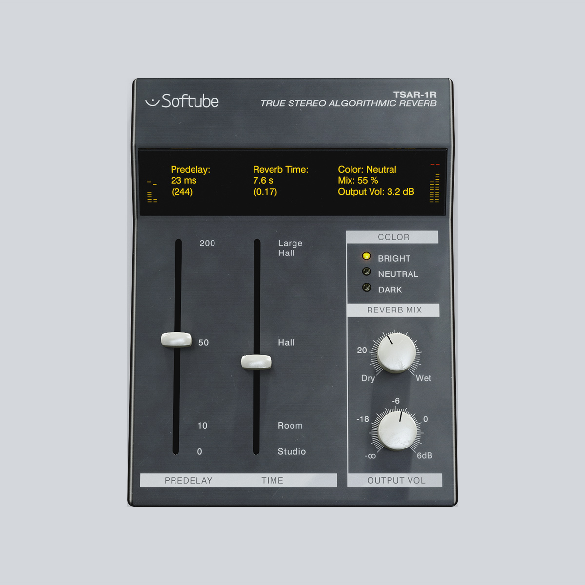 TSAR-1R Reverb plugin - Softube