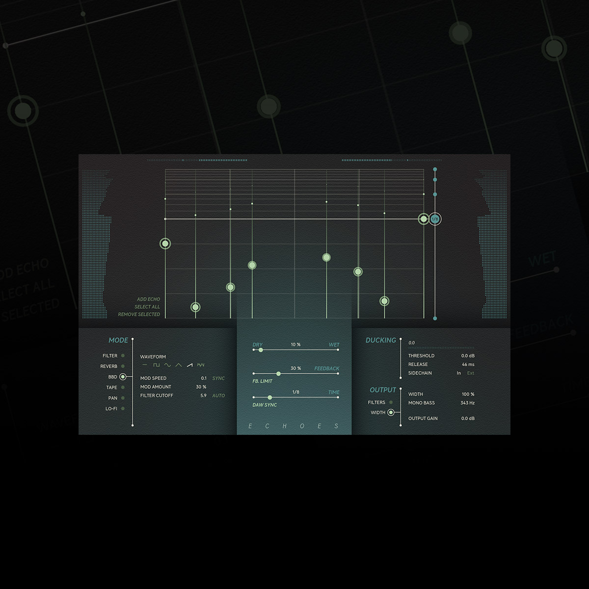 Explore, play & go deeper into delay.