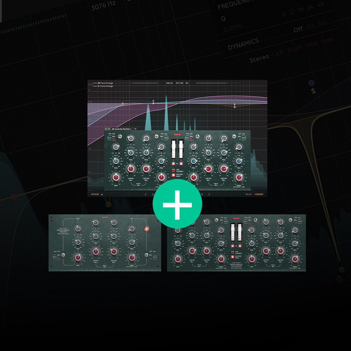 Equalizers + Core Vintage Equalizers - Softube